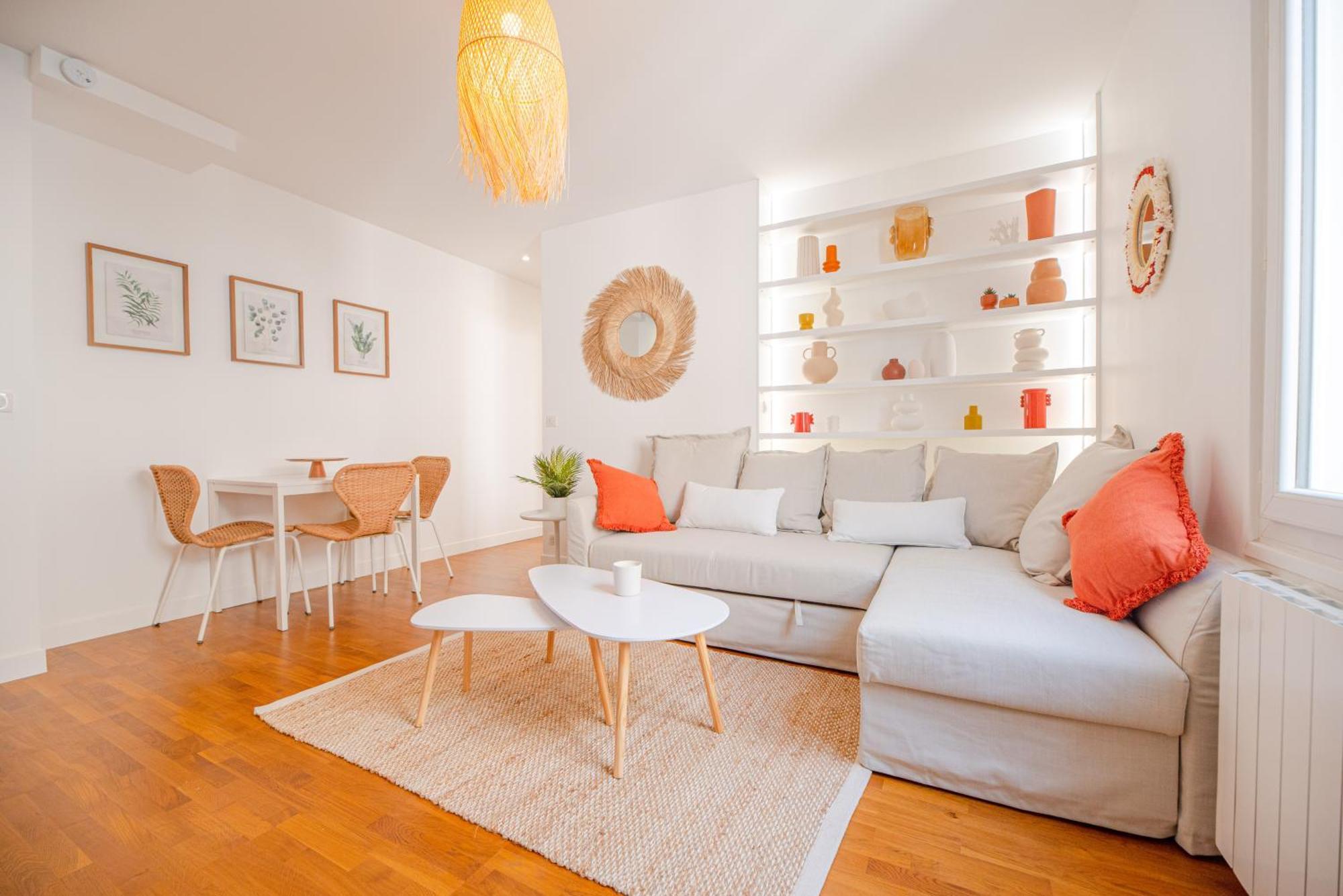 Apartamento Stunning Flat In París Exterior foto