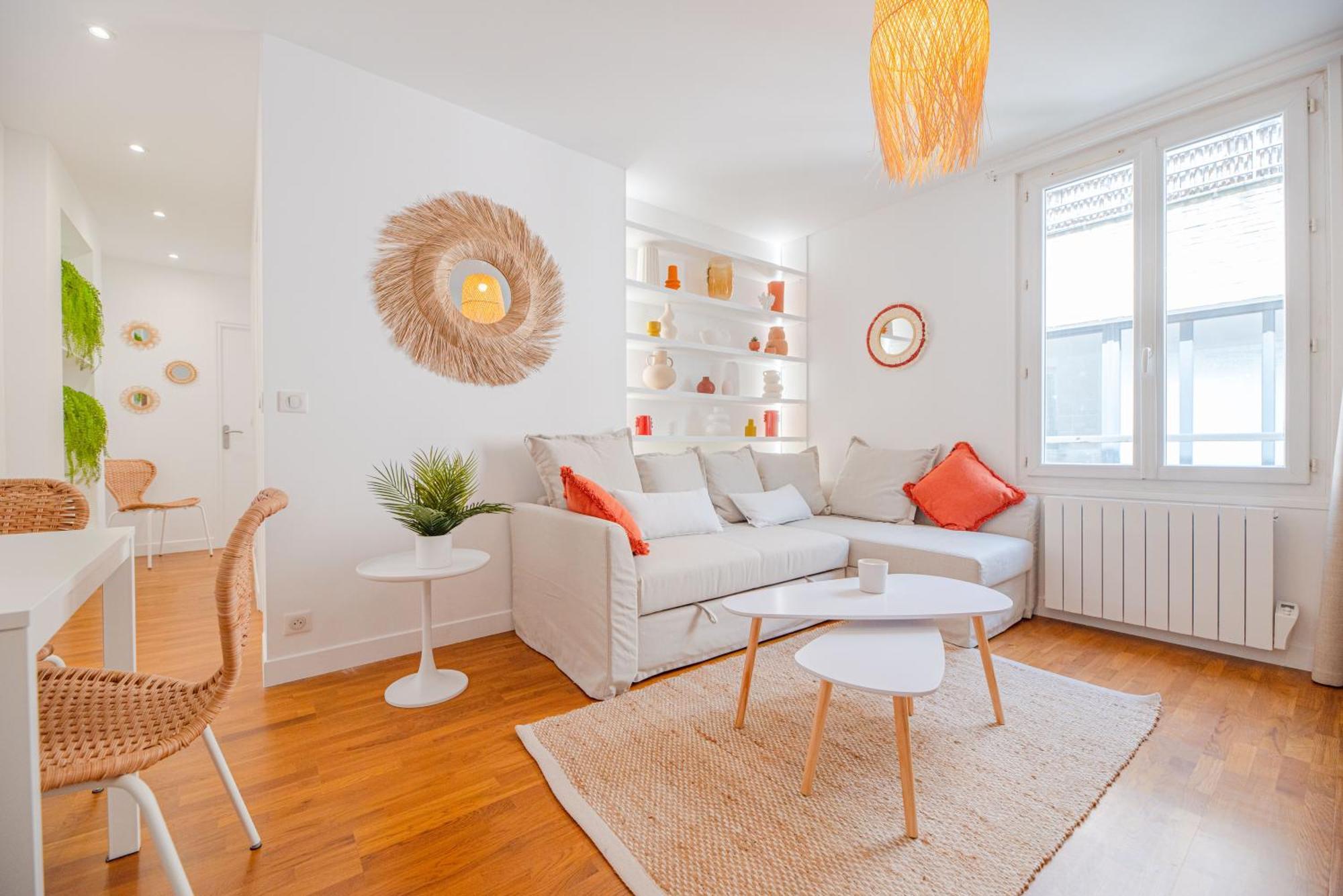 Apartamento Stunning Flat In París Exterior foto