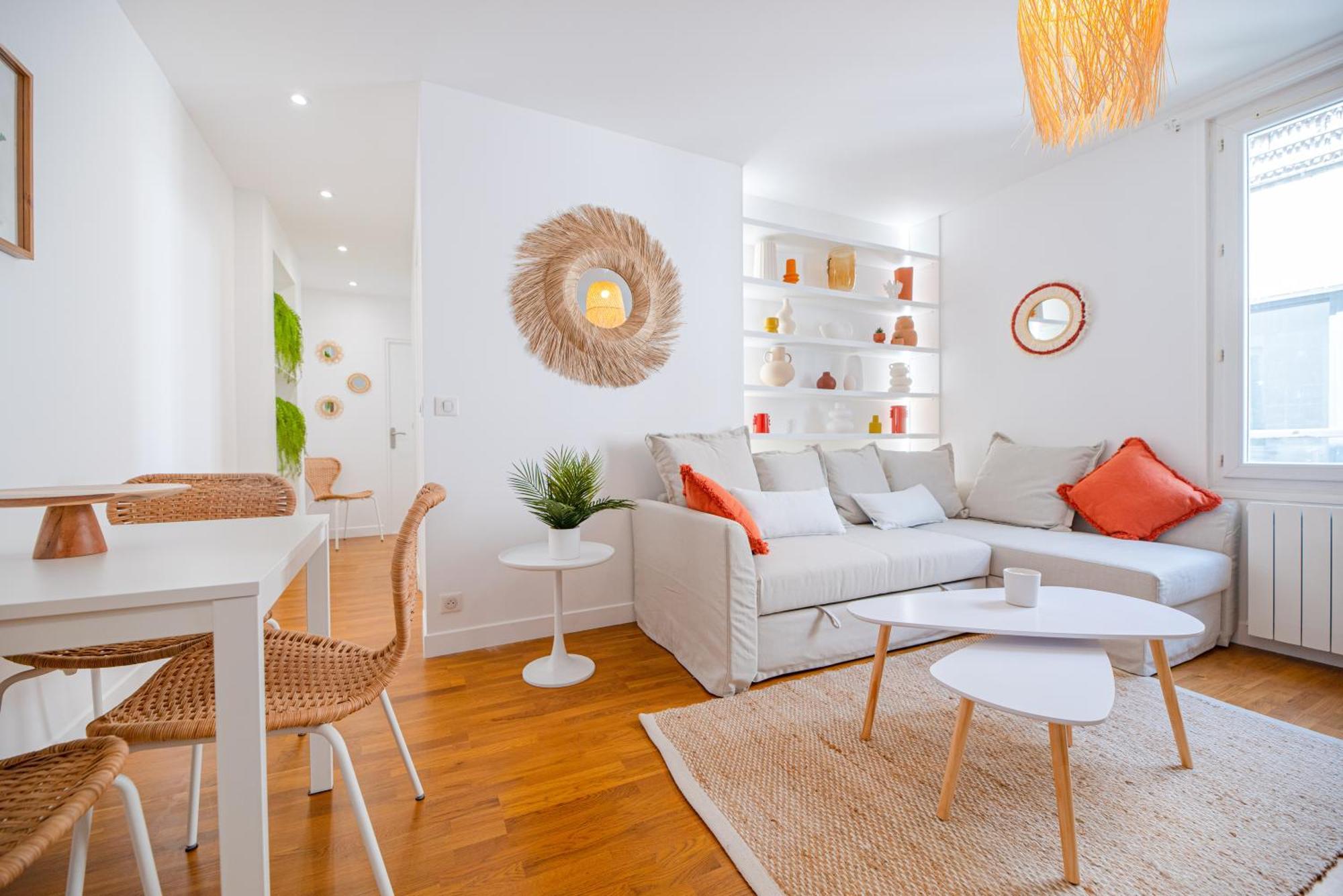 Apartamento Stunning Flat In París Exterior foto