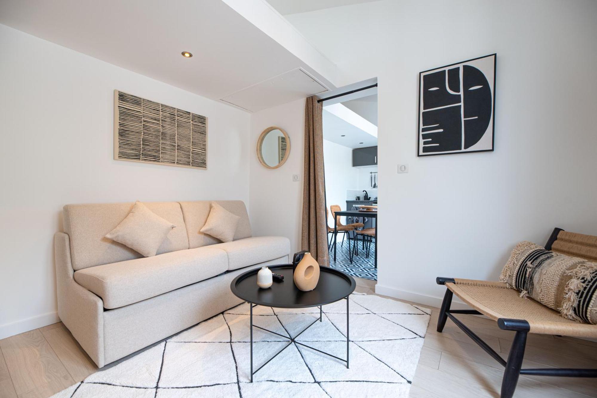 Apartamento Stunning Flat In París Exterior foto